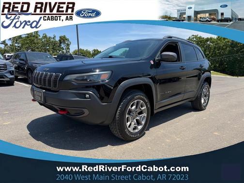 Diamond Black 2021 Jeep Cherokee Trailhawk