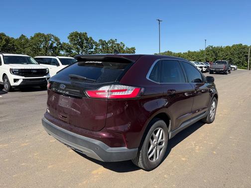Burgundy Velvet 2021 Ford Edge SEL