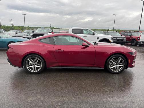 Molten 2025 Ford Mustang EcoBoost