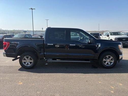 Antimatter Blue Metallic 2021 Ford F-150 XLT