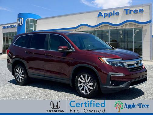 Deep Scarlet Pearl 2021 Honda Pilot