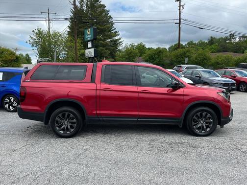 Radiant Red Metallic Ii 2022 Honda Ridgeline