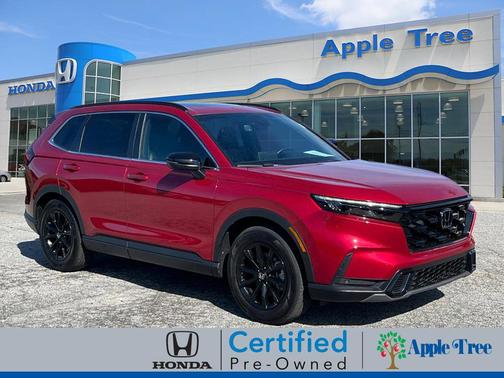 Radiant Red Metallic 2025 Honda CR-V Hybrid