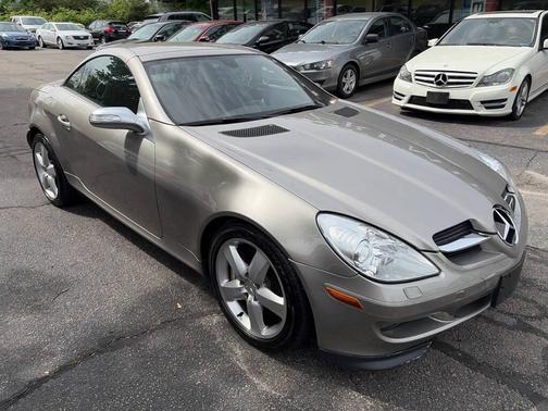 Gray 2005 Mercedes-Benz SLK-Class SLK350 Roadster