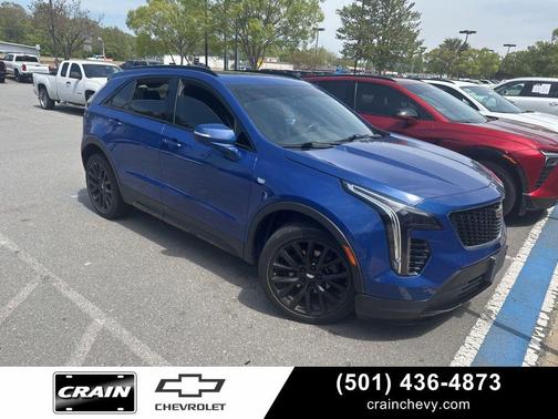 Wave Metallic 2023 Cadillac XT4 Sport