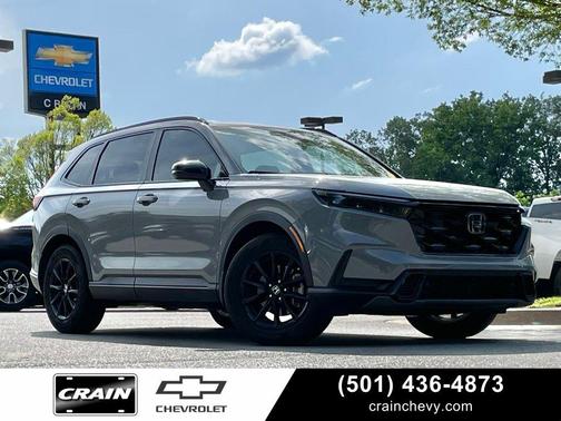 Meteorite Gray Metallic 2026 Honda CR-V Hybrid Sport-L FWD