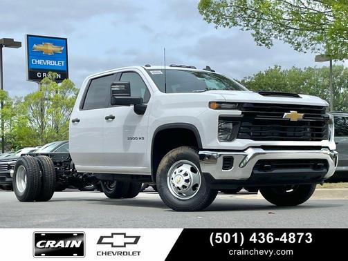 Summit White 2026 Chevrolet Silverado 3500 WT