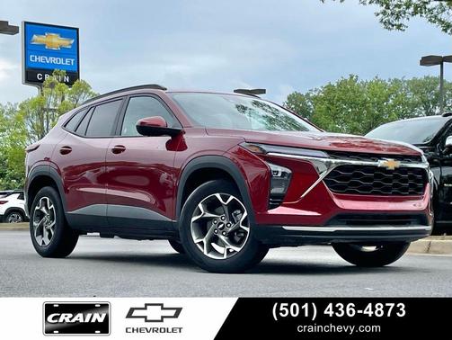 Crimson Metallic 2025 Chevrolet Trax LT