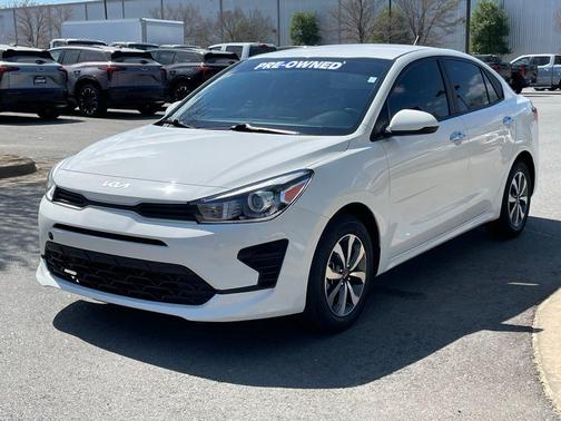 Clear White 2023 Kia Rio S