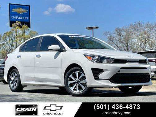 Clear White 2023 Kia Rio S