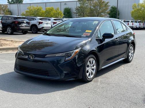Midnight Black Metallic 2024 Toyota Corolla LE