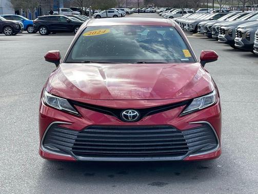 Supersonic Red 2024 Toyota Camry LE