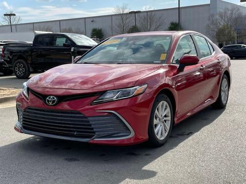 Supersonic Red 2024 Toyota Camry LE