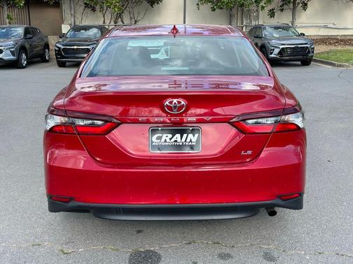 Supersonic Red 2024 Toyota Camry LE