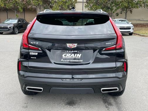Stellar Black Metallic 2024 Cadillac XT4 Premium Luxury