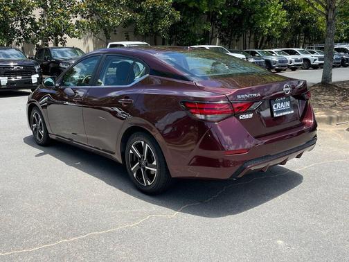 Rosewood Metallic 2025 Nissan Sentra SV