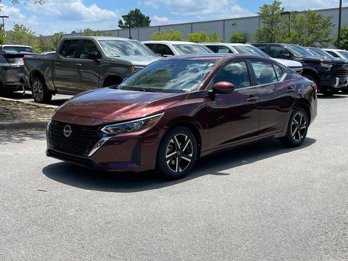 Rosewood Metallic 2025 Nissan Sentra SV