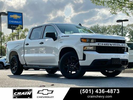Summit White 2022 Chevrolet Silverado 1500 Limited Custom