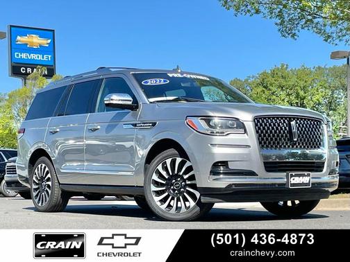Silver Radiance Metallic Clearcoat 2022 Lincoln Navigator Black Label