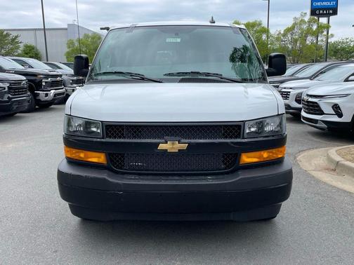 Summit White 2026 Chevrolet Express 3500 3500 Extended Wheelbase, LS, RWD