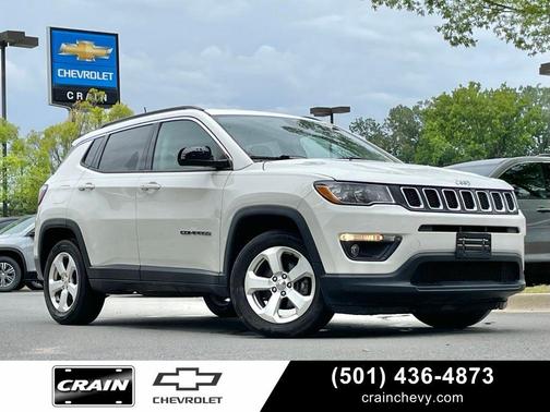 White Clearcoat 2021 Jeep Compass Latitude