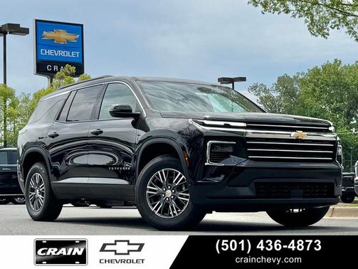 Black 2026 Chevrolet Traverse LT