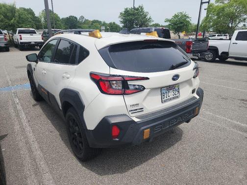 Crystal White Pearl 2025 Subaru Crosstrek Wilderness
