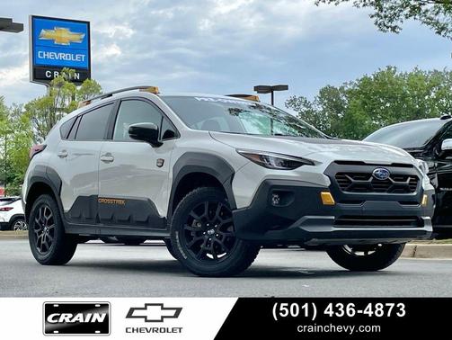 Crystal White Pearl 2025 Subaru Crosstrek Wilderness