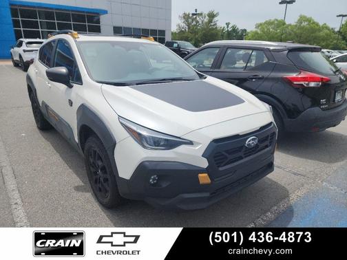 Crystal White Pearl 2025 Subaru Crosstrek Wilderness