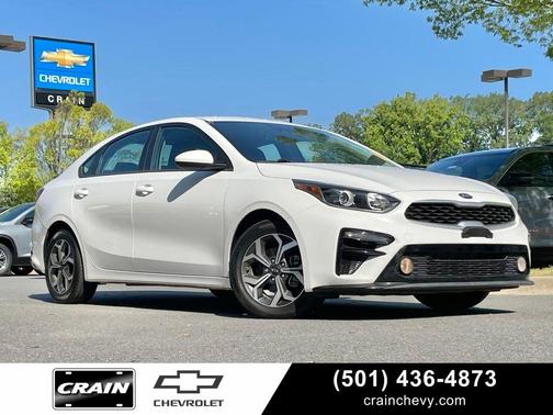 Clear White 2021 Kia Forte LXS