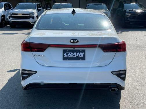 Clear White 2021 Kia Forte LXS