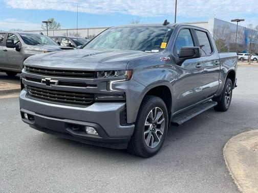Satin Steel Metallic 2021 Chevrolet Silverado 1500 RST