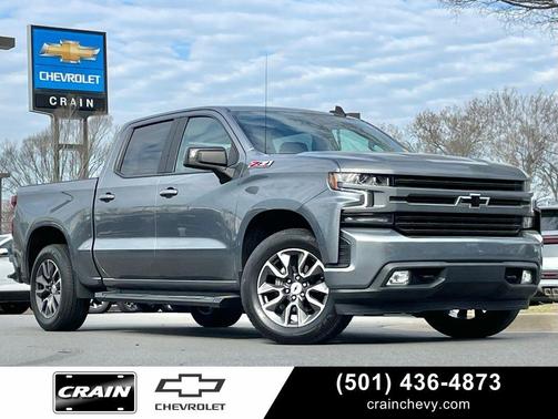 Satin Steel Metallic 2021 Chevrolet Silverado 1500 RST