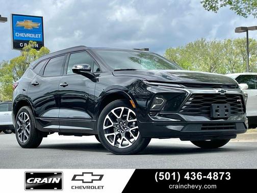 Black 2025 Chevrolet Blazer RS