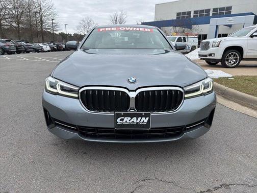 Bluestone Metallic 2022 BMW 540 i xDrive
