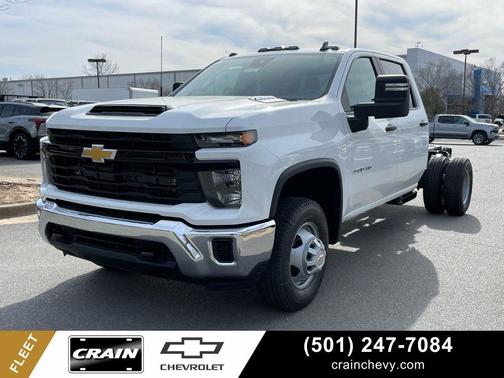 Summit White 2026 Chevrolet Silverado 3500 WT