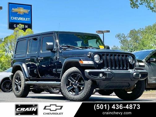 Black Clearcoat 2021 Jeep Wrangler Unlimited Sahara