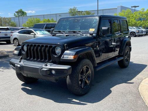 Black Clearcoat 2021 Jeep Wrangler Unlimited Sahara