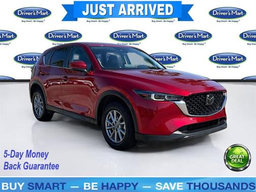 Soul Red Crystal Metallic 2022 Mazda CX-5 2.5 S Preferred Package
