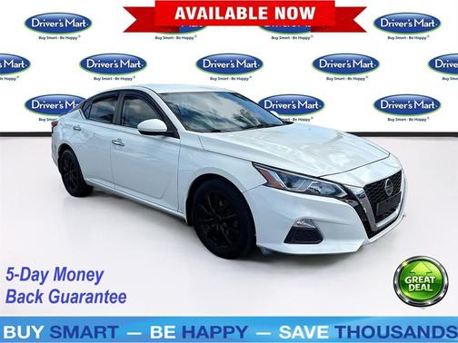 Glacier White 2019 Nissan Altima 2.5 S