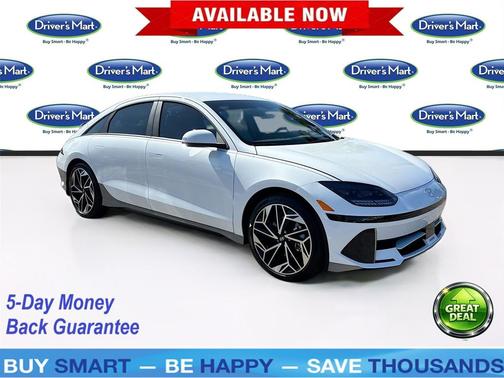Serenity White 2025 Hyundai IONIQ 6 SEL