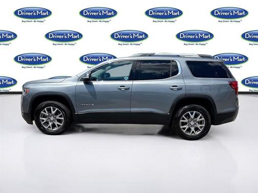 Satin Steel Metallic 2021 GMC Acadia FWD SLT