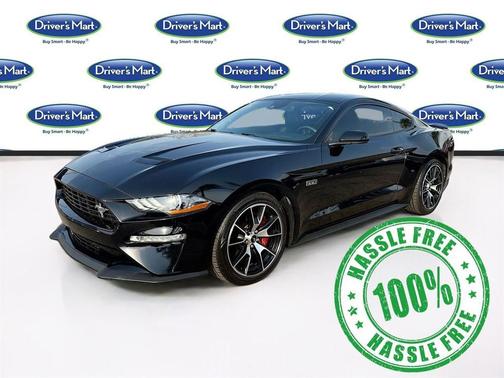 Shadow Black 2021 Ford Mustang EcoBoost Premium