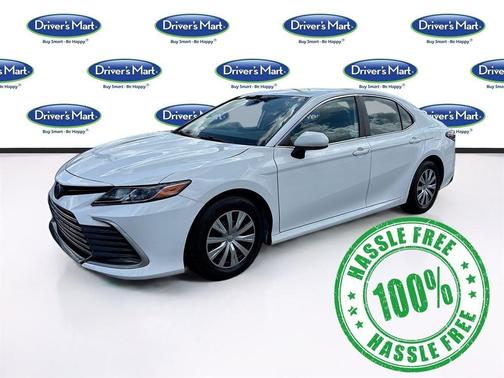 White 2022 Toyota Camry LE