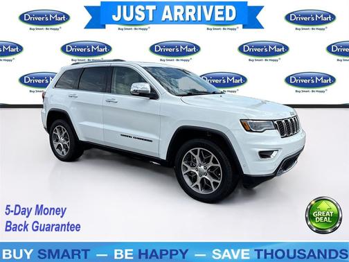 Bright White Clearcoat 2021 Jeep Grand Cherokee Limited
