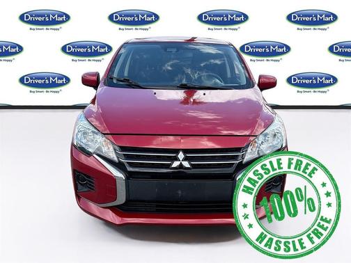 Infrared Metallic 2021 Mitsubishi Mirage ES