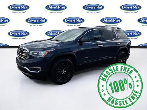 Blue Steel Metallic 2019 GMC Acadia SLT-1