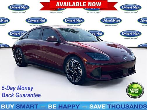 Ultimate Red 2023 Hyundai IONIQ 6 SEL