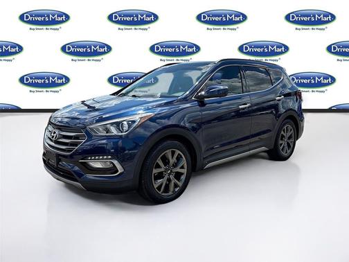 Nightfall Blue 2018 Hyundai Santa Fe Sport 2.0L Turbo Ultimate