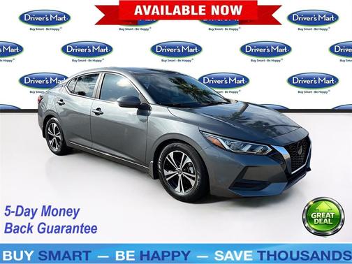 Gun Metallic 2020 Nissan Sentra SV